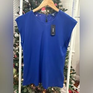 Express Women's Vibrant Blue Blouse